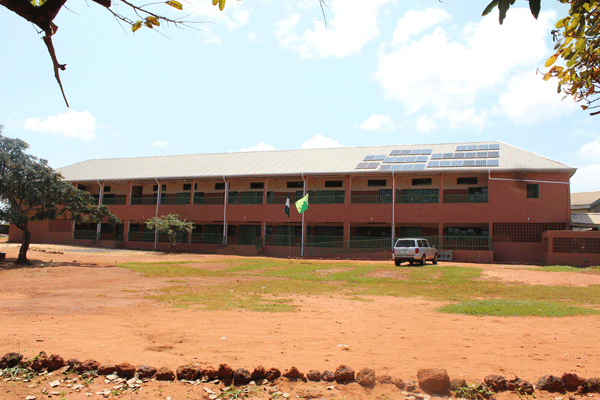 Blick auf das Erweiterungsbau im Chibugwu Ausbildungszentrum in Amokwe/Nigeria